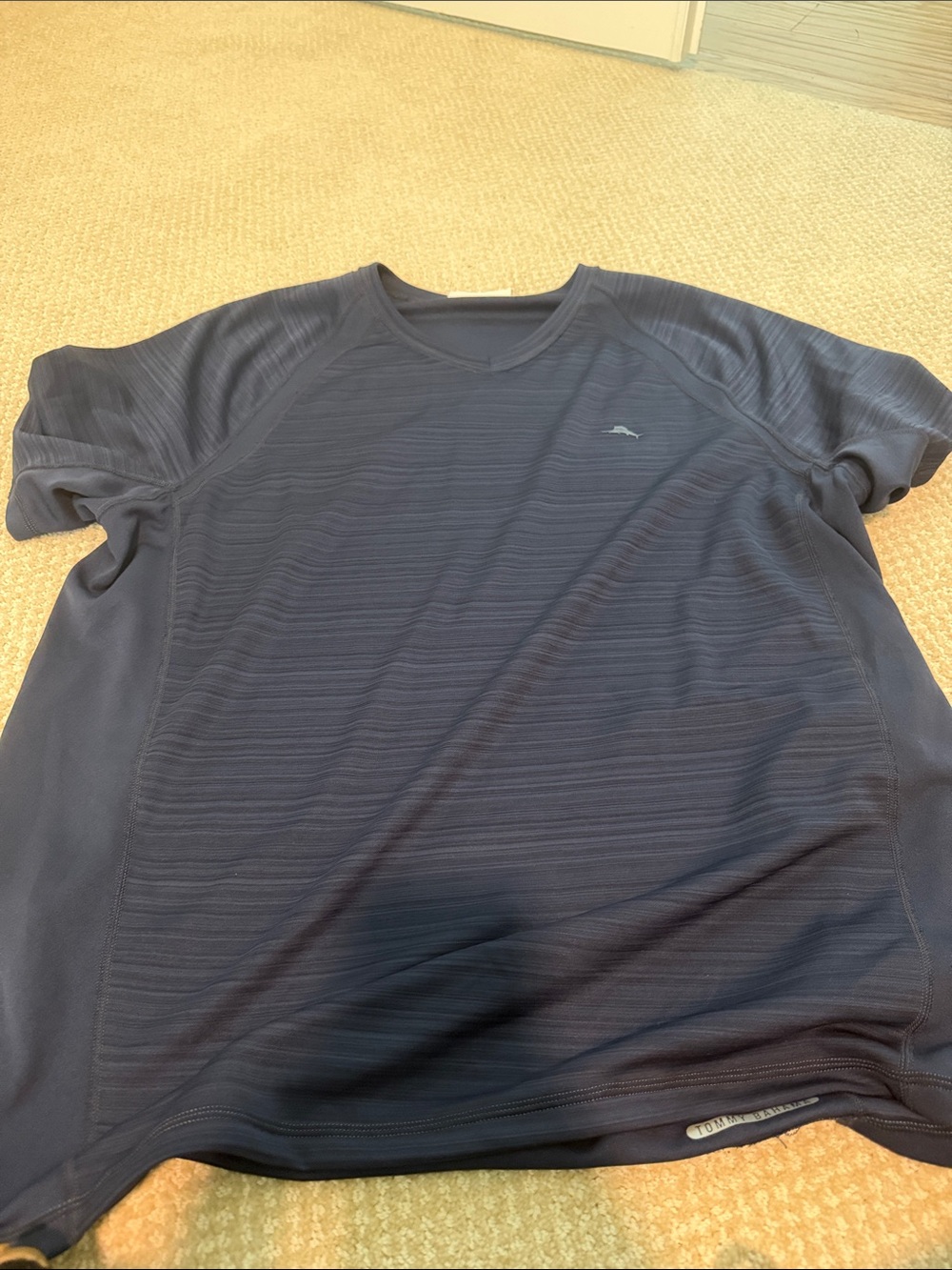 Tommy Bahama Navy Short-Sleeve Performance Tee